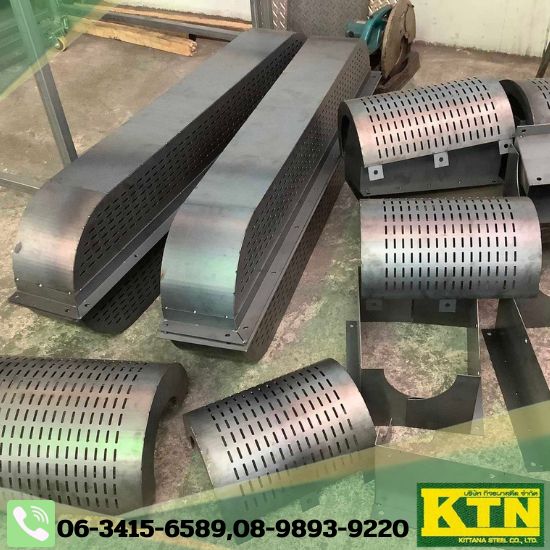 รับดัดโค้งแผ่นเหล็ก ด้วยเครื่อง CNC ระยอง